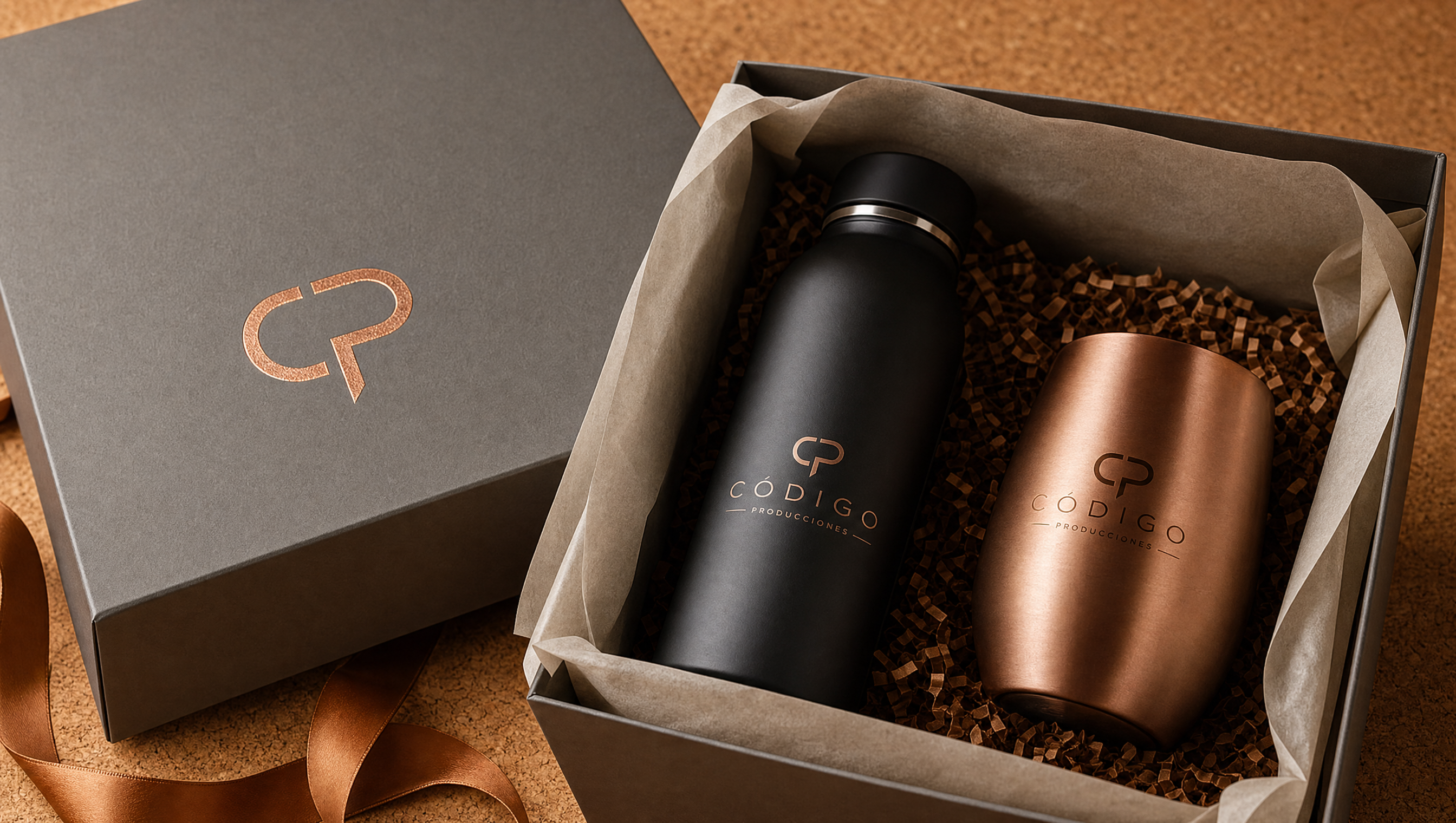 Kit Termo + Vaso Corporativo Premium